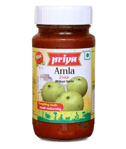 Amla Pickle (Without Garlic) (300g) Priya