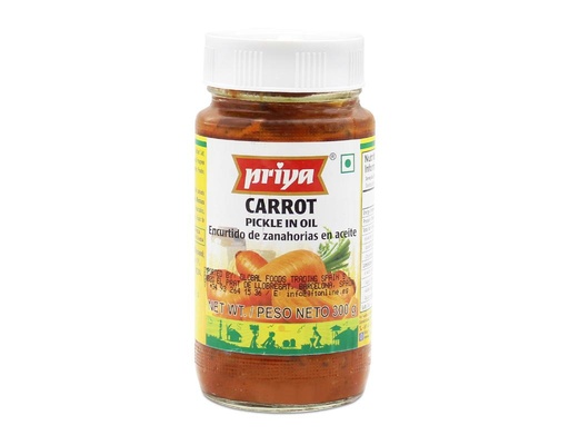 Carrot Pickle (Without Garlic) (300g) Priya