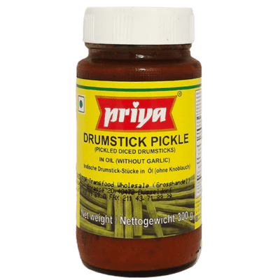 Drumsticks Pickle (without garlic) (300g) Priya