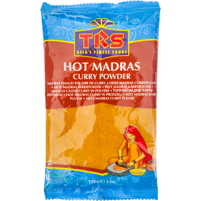 Madras Curry Powder Hot (100g) TRS