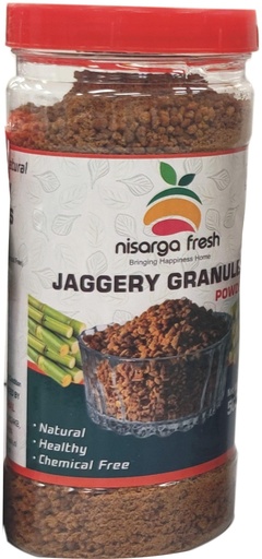 Jaggery Granueles (Chemical Free) (500g) Nisarga Fresh