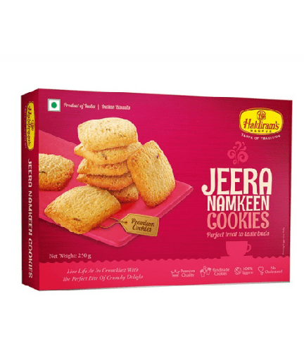 Jeera Namkeen Biscuits (250g) Haldiram