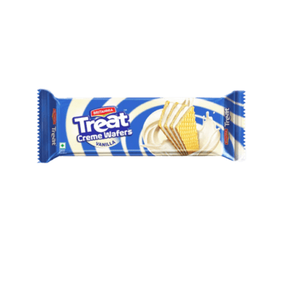 Treat Creme Wafers Vanilla (150g) Britannia