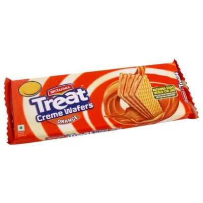 Treat Creme Wafels Orange (150g) Britannia