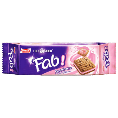 Hide &amp; Seek Fab! Strawberry (112g) PARLE