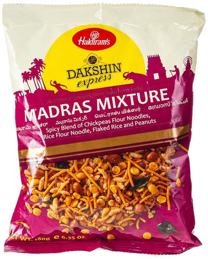 Dakshin Express Madras Mixture (180g) Haldiram
