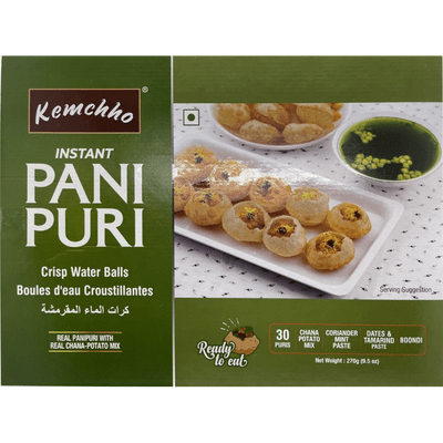 Panipuri Family Pack (Ready to Eat) (270g) Kemchho