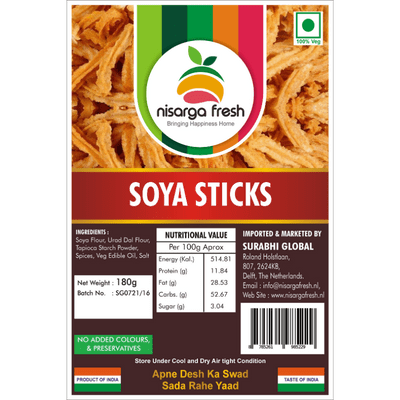 Soya Sticks (180g) Nisarga Fresh