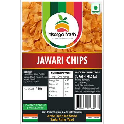 Jawari Chips (180g) Nisarga Fresh