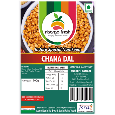 Chana Dal (Namkeen) Indore special (200g) Nisarga Fresh