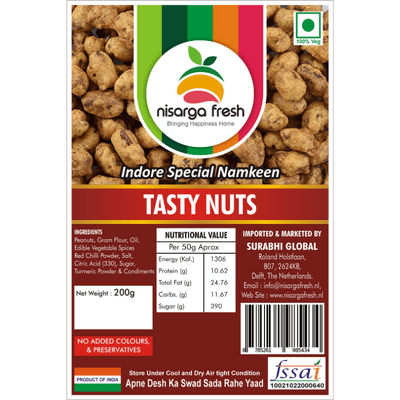 Offer 1 + 1 Free Tasty Nuts (200g) Nisarga Fresh BB 9-7-24