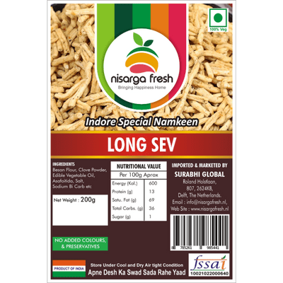 Long Sev (Indore special) (200g) Nisarga Fresh