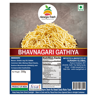 Bhavnagri Gathia (200g) Nisarga Fresh