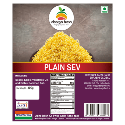 Plain Shev (400g) Nisarga Fresh