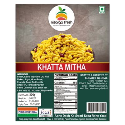 Khatta Mitha (Surat Special) (200g) Nisarga Fresh
