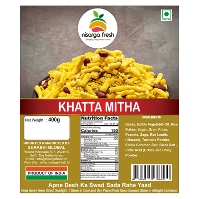 Khatta Mitha (Surat Special) (400g) Nisarga Fresh