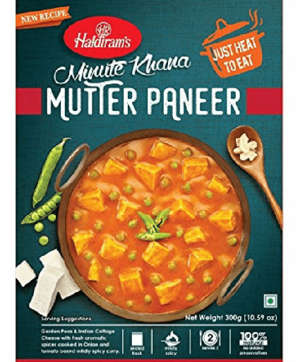 RTE Mutter Paneer (300g) Haldiram