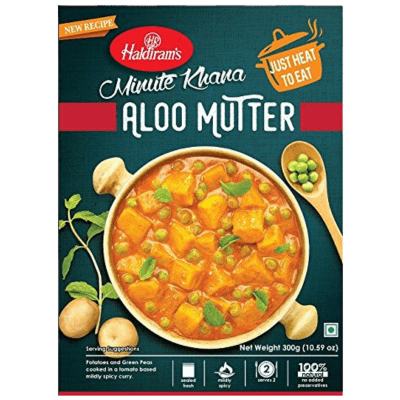 RTE Aloo Mutter (300g) Hadiram