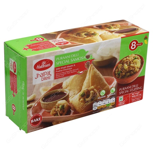 Purani Delhi Special Samosa (650g, Frozen) Haldiram