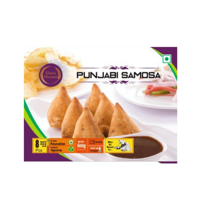 Frozen Punjabi Samosa (8pcs) (560g) Khana Khazana
