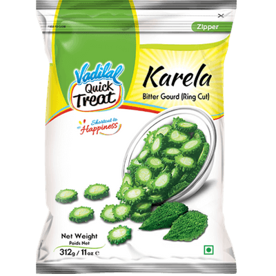 Frozen Karela (Bitter Gourd Rings) (312g) Vadilal