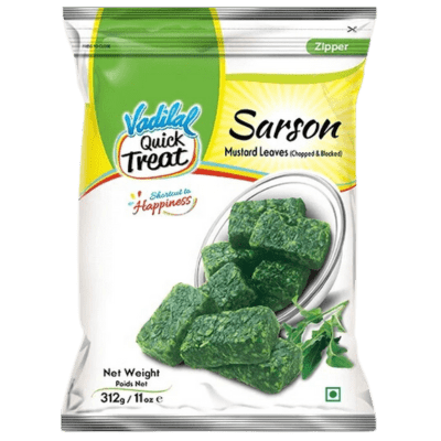 Sarson Blocks (Mustard Leaves) (312g) Vadilal