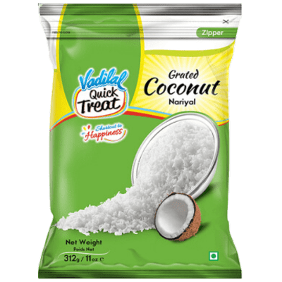 Frozen Grated Coconut (312g) Vadilal