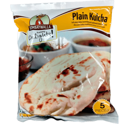 Frozen Plain Kulcha (400g) Bombaywalla