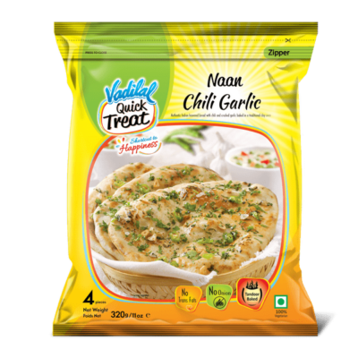 Frozen Chilli Garlic Nan (320g) Vadilal