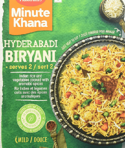 RTE Hyderabadi Biryani (Minute Khana) (200g) Hadiram