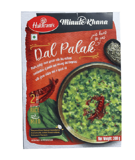 RTE Dal Palak (Minute Khana) (300g) Haldiram