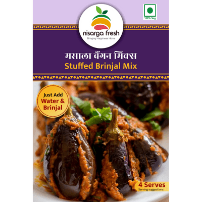 Masala Baingan (Stuffed brinjal) Mix (50g) Nisarga Fresh