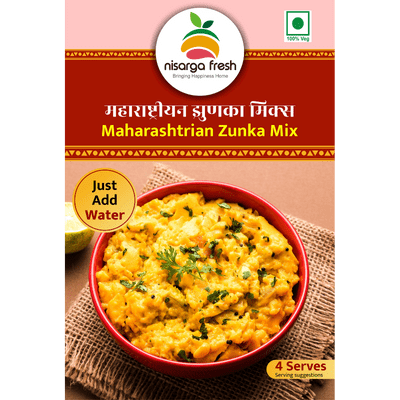 Maharashtrian Zunka Mix (50g) Nisarga Fresh