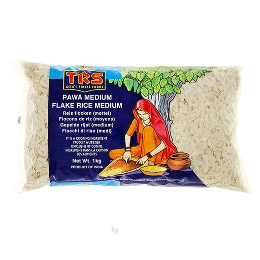 Pawa Medium (Flake Rice, Poha) (1kg) TRS