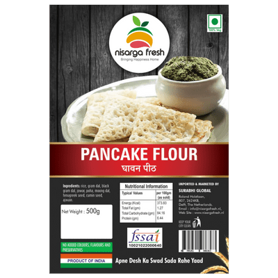 Pan Cake (Ghawan) Flour (500g) Nisarga Fresh