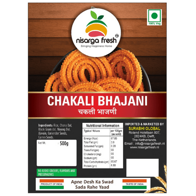 Chakali Bhajani (flour)  (500g) Nisarga Fresh