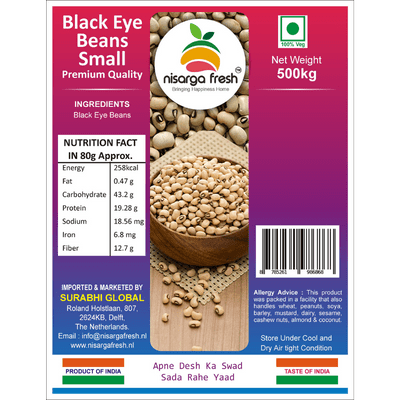 Black Eye Beans Small (Chavli) (Premium) 1kg