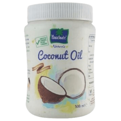 Coconut Oil Naturalz (White Jar) useful for cooking (500ml) Parachute
