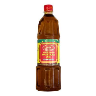 Kachi Ghani Mustard Oil (1000ml) Sohna