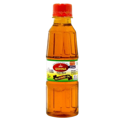 Kachi Ghani Mustard Oil (500ml) Sohna