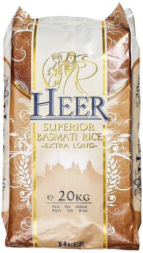 Extra Long Basmati Rice (20kg) Heer