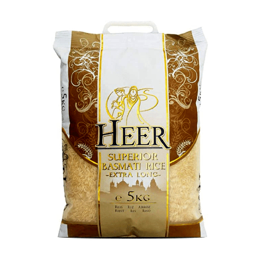 Extra Long Basmati Rice (5kg) Heer