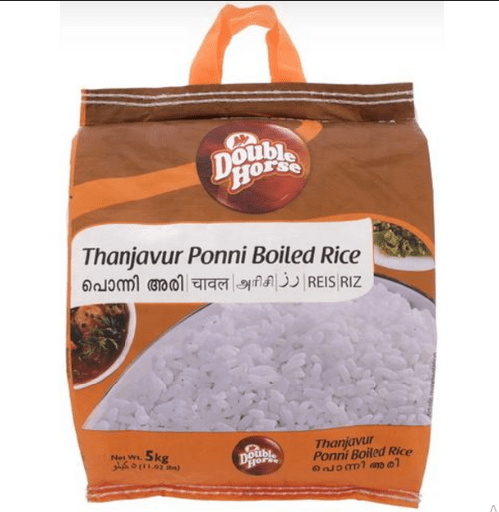 Thanjavur Ponni Boiled rice (5kg) Double Horse