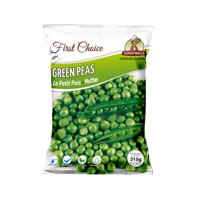 Frozen Green Peas (315g) Bombaywalla