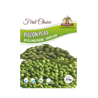 Frozen Tuvar (Lilva) Pigeon peas (315g) Bombaywalla