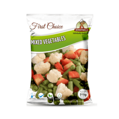 Frozen Mix Vegetables (315g) (Sambar) Bombaywalla