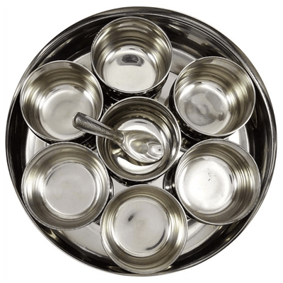 [HUTA-1012] Steel Masala (spice) Box (1pc)