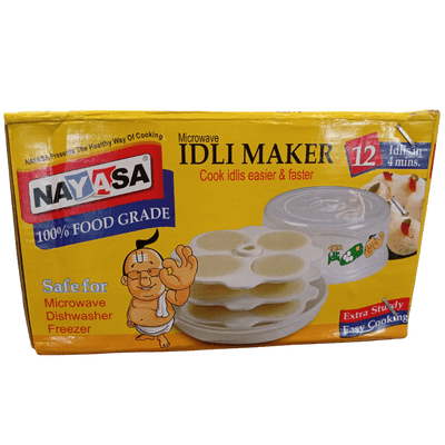 [HUTA-1006] Microwave Idli Maker (Dishwasher, Freezer safe) (1pc) Nayasa