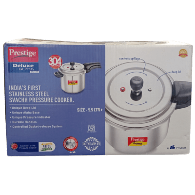 Stainless Still Cooker (Also suitable for Induction) (5L) Prestige