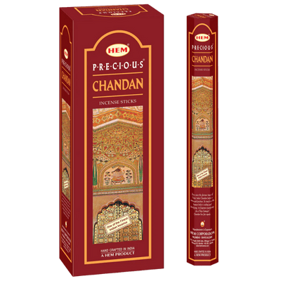 Chandan Incense Sticks (Agarbatti)  (pack of 20 sticks) Hem